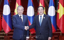 Tổng Bí thư Tô Lâm hội kiến Thủ tướng Lào Sonexay Siphandone