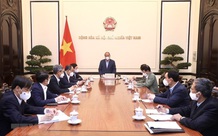 国家主席阮春福：不能让在乌克兰战区的越南同胞受到伤亡，忍饥受冻