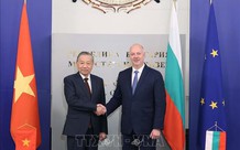 越共中央总书记苏林会见保加利亚总理罗森·热利亚兹科夫