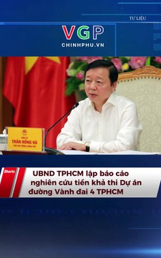 UBND TPHCM lập báo cáo nghiên cứu tiền khả thi Dự án đường Vành đai 4 TPHCM