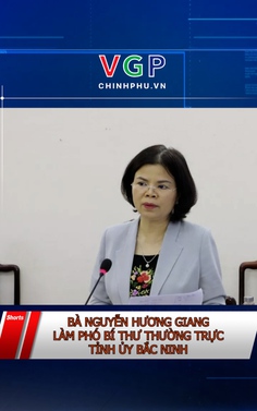 Bà Nguyễn Hương Giang làm Phó Bí thư Thường trực Tỉnh ủy Bắc Ninh