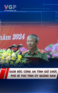 Giám đốc Công an tỉnh giữ chức Phó Bí thư Tỉnh ủy Quảng Nam