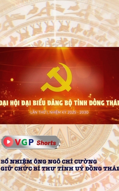 Đồng chí Ngô Chí Cường giữ chức Bí thư Tỉnh ủy Đồng Tháp