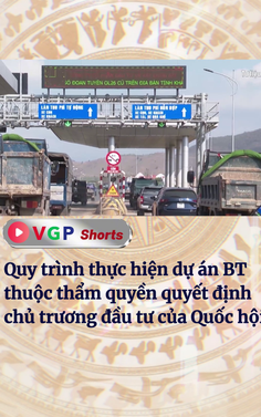 Quy trình thực hiện dự án BT thuộc thẩm quyền quyết định của Quốc hội