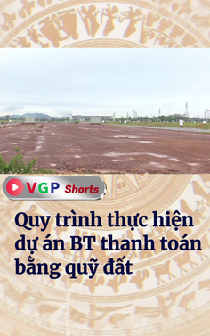 Quy trình thực hiện dự án BT thanh toán bằng quỹ đất
