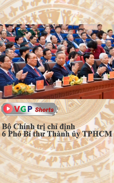Bộ Chính trị chỉ định 6 Phó Bí thư Thành ủy TPHCM