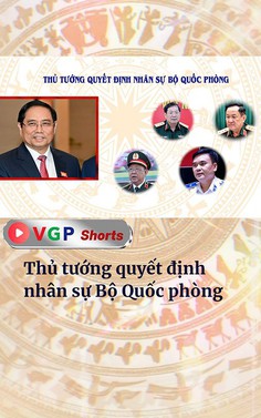 Thủ tướng quyết định nhân sự Bộ Quốc phòng