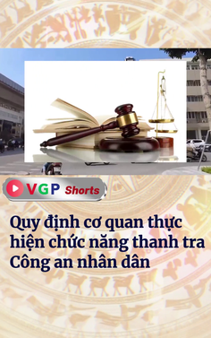 Quy định cơ quan thực hiện chức năng thanh tra Công an nhân dân