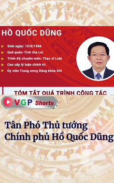 Tân Phó Thủ tướng Chính phủ Hồ Quốc Dũng