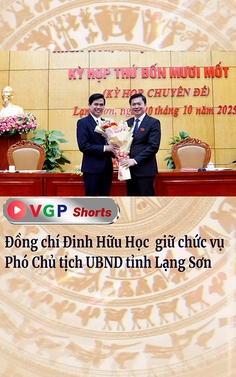 Đồng chí Đinh Hữu Học giữ chức vụ Phó Chủ tịch UBND tỉnh Lạng Sơn
