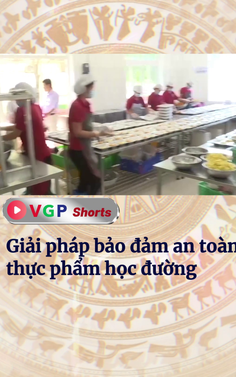 Giải pháp bảo đảm an toàn thực phẩm học đường
