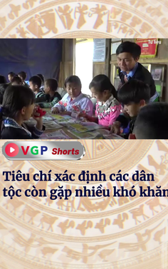 Tiêu chí xác định các dân tộc còn gặp nhiều khó khăn