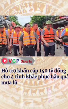Hỗ trợ khẩn cấp 140 tỷ đồng cho 4 tỉnh khắc phục hậu quả mưa lũ