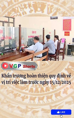 Khẩn trương hoàn thiện quy định về vị trí việc làm trước ngày 15/12/2025