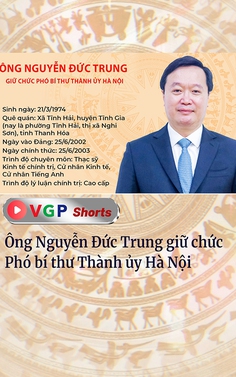 Ông Nguyễn Đức Trung giữ chức Phó bí thư Thành ủy Hà Nội 