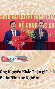 Ông Nguyễn Khắc Thận giữ chức Bí thư Tỉnh uỷ Nghệ An
