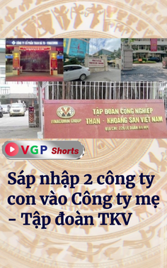 Sáp nhập 2 công ty con của Tập đoàn Công nghiệp Than - Khoáng sản Việt Nam