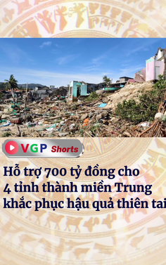 Hỗ trợ 700 tỷ đồng cho 4 tỉnh thành miền Trung khắc phục hậu quả thiên tai