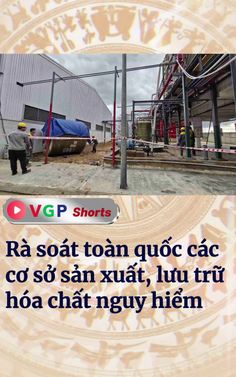 Rà soát toàn quốc các cơ sở sản xuất, lưu trữ hóa chất nguy hiểm