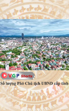 Số lượng Phó Chủ tịch UBND cấp tỉnh