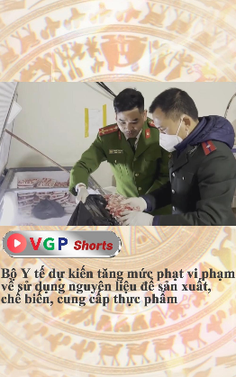 Bộ Y tế dự kiến tăng mức phạt vi phạm về sử dụng nguyên liệu để sản xuất, chế biến, cung cấp thực phẩm