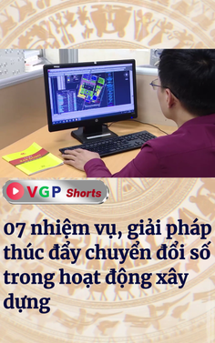 07 nhiệm vụ, giải pháp thúc đẩy chuyển đổi số trong hoạt động xây dựng