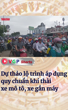 Dự thảo lộ trình áp dụng quy chuẩn khí thải xe mô tô, xe gắn máy