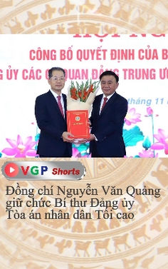 Đồng chí Nguyễn Văn Quảng giữ chức Bí thư Đảng ủy Tòa án nhân dân Tối cao