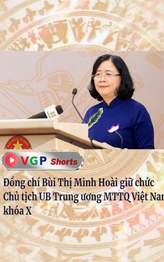 Đồng chí Bùi Thị Minh Hoài giữ chức Chủ tịch Ủy ban Trung ương MTTQ Việt Nam khóa X