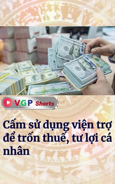 Cấm sử dụng viện trợ để trốn thuế, tư lợi cá nhân