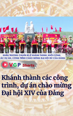 Khánh thành các công trình, dự án chào mừng Đại hội XIV của Đảng