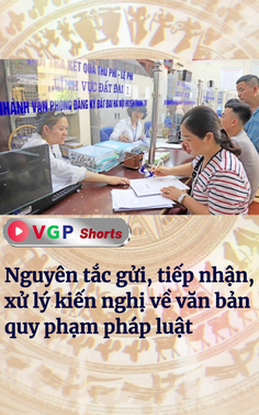 Nguyên tắc gửi, tiếp nhận, xử lý kiến nghị về văn bản quy phạm pháp luật