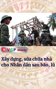 Xây dựng, sửa chữa nhà cho Nhân dân sau bão, lũ