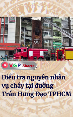 Điều tra nguyên nhân vụ cháy tại đường Trần Hưng Đạo TPHCM