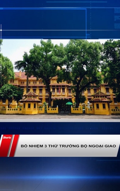 Bổ nhiệm 3 Thứ trưởng Bộ Ngoại giao