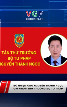 Bổ nhiệm ông Nguyễn Thanh Ngọc giữ chức Thứ trưởng Bộ Tư pháp