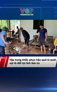Tập trung khắc phục hậu quả lũ quét, sạt lở đất tại tỉnh Sơn La