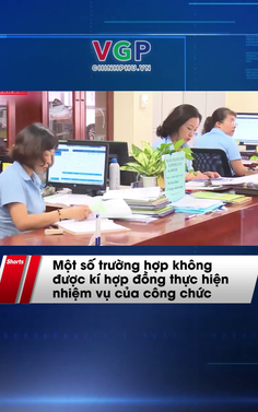 Một số trường hợp không được kí hợp đồng thực hiện nhiệm vụ của công chức