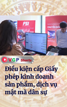 Điều kiện cấp Giấy phép kinh doanh sản phẩm, dịch vụ mật mã dân sự