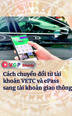 Cách chuyển đổi tài khoản VETC và epass sang tài khoản giao thông