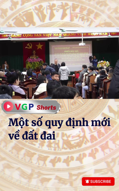 Một số quy định mới về đất đai