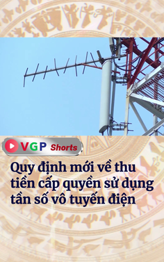 Quy định mới về thu tiền cấp quyền sử dụng tần số vô tuyến điện