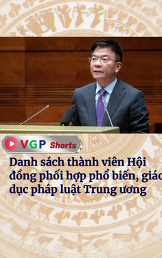 Thành viên Hội đồng phối hợp phổ biến, giáo dục pháp luật Trung ương