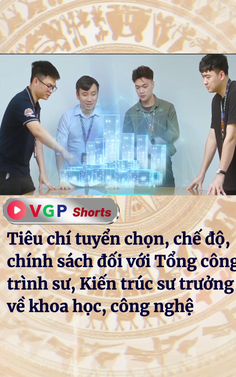 Tiêu chí tuyển chọn Tổng công trình sư, Kiến trúc sư trưởng về khoa học, công nghệ