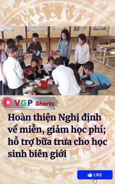 Miễn, giảm học phí, hỗ trợ bữa ăn trưa cho học sinh biên giới