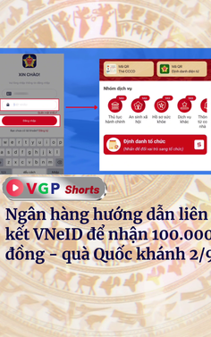 Hướng dẫn nhận 100.000 đồng quà ngày 2/9 trên VNeID