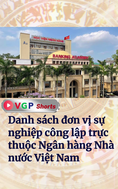Danh sách đơn vị sự nghiệp công lập trực thuộc Ngân hàng Nhà nước Việt Nam