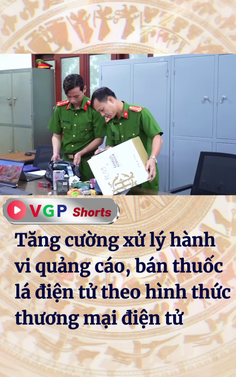 Xử lý hành vi quảng cáo, bán thuốc lá điện tử theo hình thức thương mại điện tử