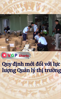Một số quy định mới đối với lực lượng Quản lý thị trường