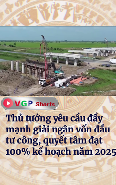 Đẩy mạnh giải ngân vốn đầu tư công năm 2025